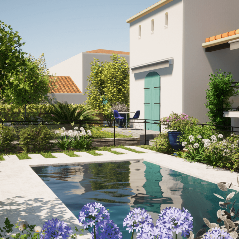 Les projets - Concepteur paysagiste 8 Exemple 4 - Après