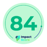 résultat de l'impact score : 84.7/100