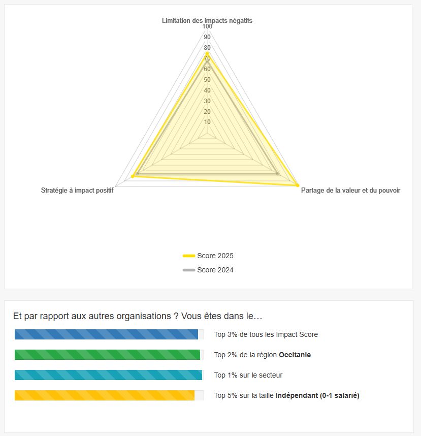 Impact score : l'engagement de l'entreprise 4