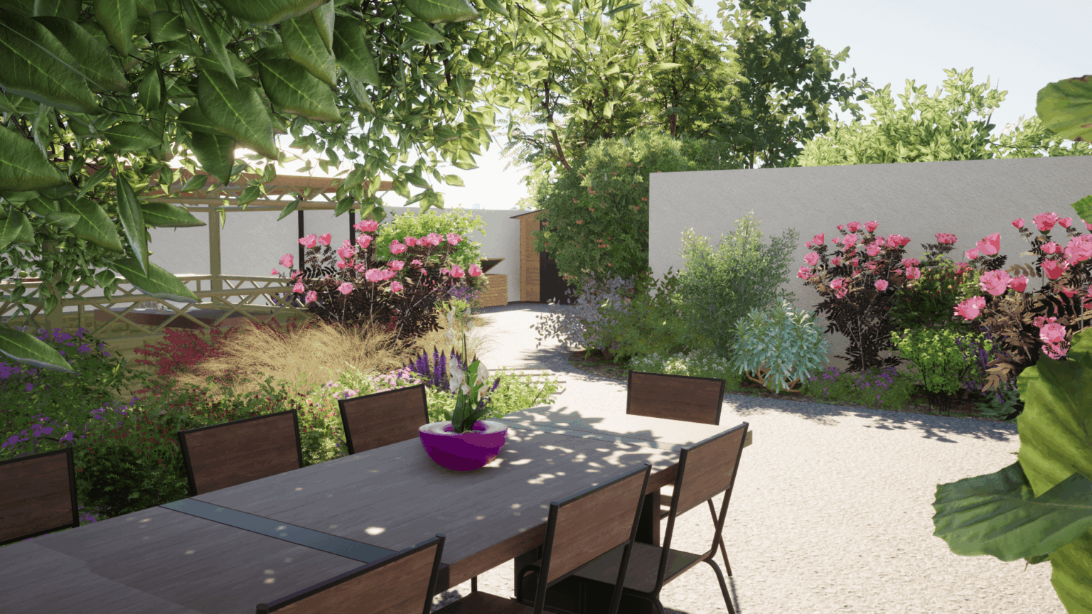 projet 3D jardin